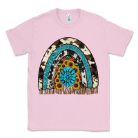 Bubblegum Pink rainbow sunflower gemstone Classic Tee - RanaPortraitStore