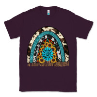 Plum rainbow sunflower gemstone Classic Tee - RanaPortraitStore