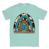 Seafoam rainbow sunflower gemstone Classic Tee - RanaPortraitStore