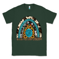 Sports Green rainbow sunflower gemstone Classic Tee - RanaPortraitStore