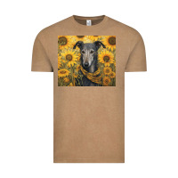 Vintage Coffee greyhound Vintage Tee - Unal Design