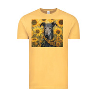 Vintage Mustard greyhound Vintage Tee - Unal Design