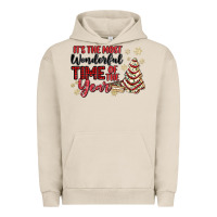 Pigment French Oak its the most wonderful time of the year Urban Hoodie - MaliasSmallBusiness