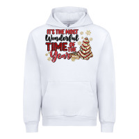 White its the most wonderful time of the year Urban Hoodie - MaliasSmallBusiness