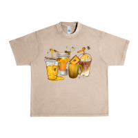 French Oak coffee cups bumble bee Urban Heavy Tee - texasbilliewilder
