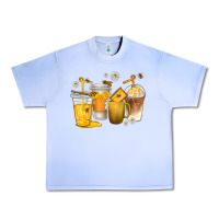 Grape Ice coffee cups bumble bee Urban Heavy Tee - texasbilliewilder