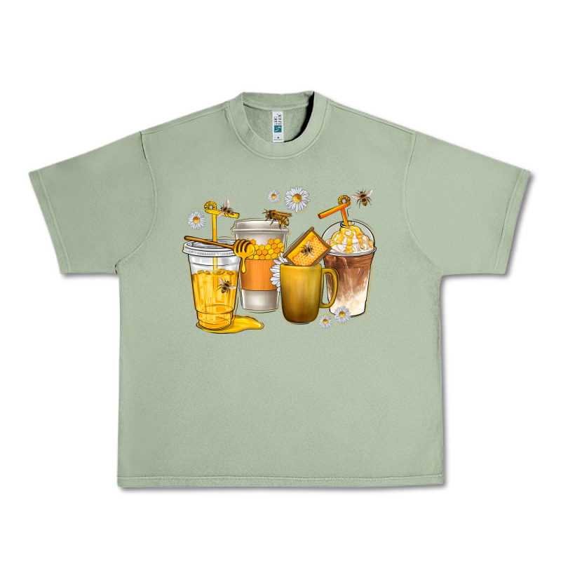 Coffee Cups Bumble Bee Urban Heavy Tee by texasbilliewilder | Teevron
