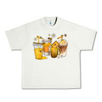 Pistachio coffee cups bumble bee Urban Heavy Tee - texasbilliewilder