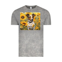 Cloud Rock jack russel terrier Vintage Tee - Unal Design