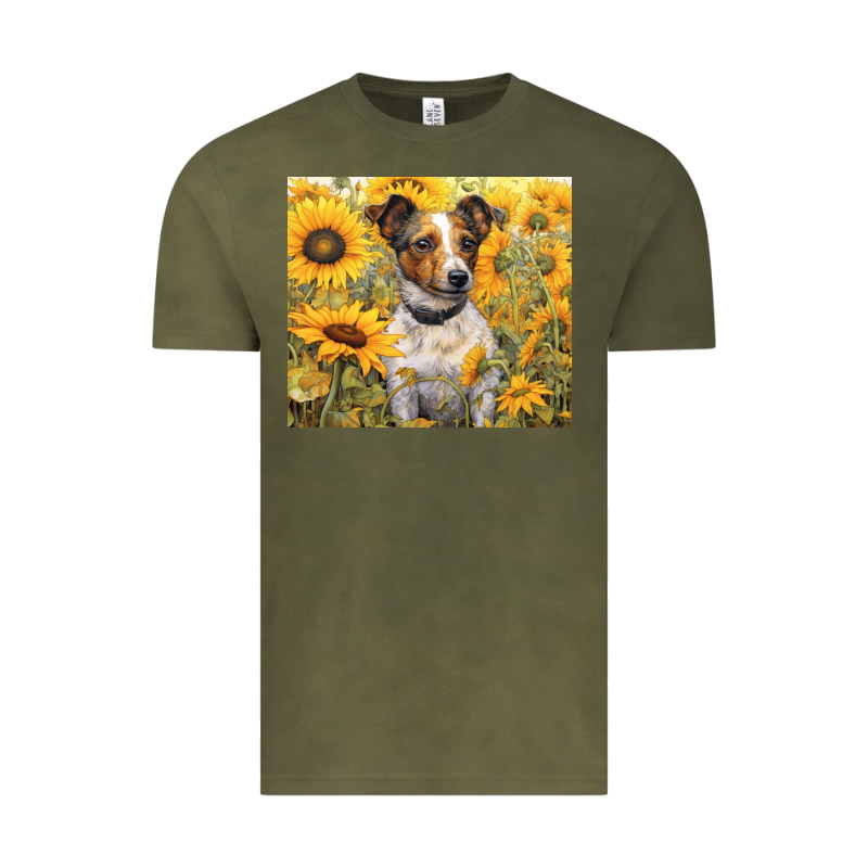 Jack Russel Terrier Vintage Tee by Unal Design | Teevron