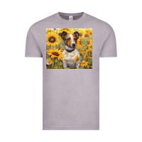 Vintage Zinc jack russel terrier Vintage Tee - Unal Design