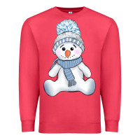 Cardinal winter snowman Premium Sweatshirt - AdoDesignShop