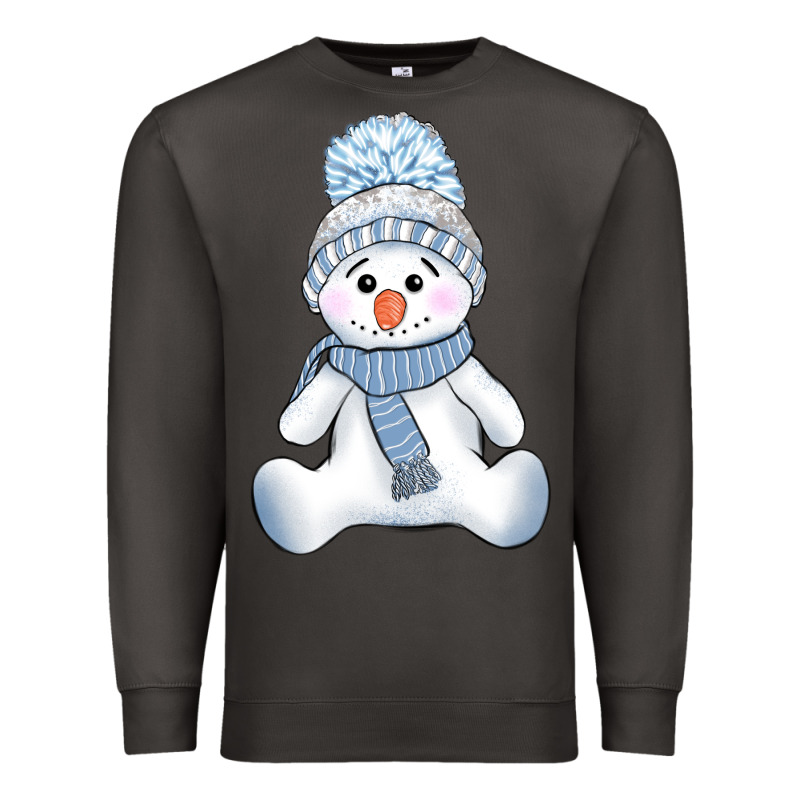 Winter Snowman Premium Sweatshirt by AdoDesignShop | Teevron