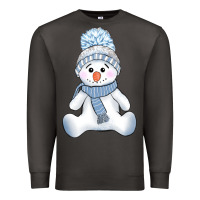 Smoke winter snowman Premium Sweatshirt - AdoDesignShop