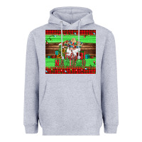 Heather Grey feliz navidad spanish christmas santa tumbler Heavyweight Hoodie - Jasminsmagicworld