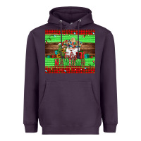 Plum feliz navidad spanish christmas santa tumbler Heavyweight Hoodie - Jasminsmagicworld