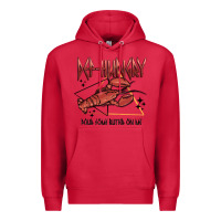 Cardinal def hungry pour dome butter on me Premium Hoodie - MaliasSmallBusiness