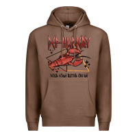 Chestnut def hungry pour dome butter on me Premium Hoodie - MaliasSmallBusiness