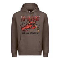 Coffee def hungry pour dome butter on me Premium Hoodie - MaliasSmallBusiness