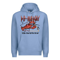 Colony Blue def hungry pour dome butter on me Premium Hoodie - MaliasSmallBusiness