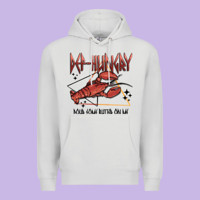 Def Hungry Pour Dome Butter On Me Premium Hoodie Designed By Maliassmallbusiness