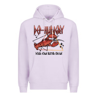 Lilac def hungry pour dome butter on me Premium Hoodie - MaliasSmallBusiness
