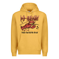 Mustard def hungry pour dome butter on me Premium Hoodie - MaliasSmallBusiness