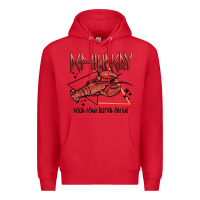 Red def hungry pour dome butter on me Premium Hoodie - MaliasSmallBusiness