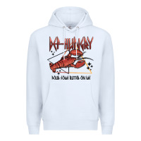 White def hungry pour dome butter on me Premium Hoodie - MaliasSmallBusiness