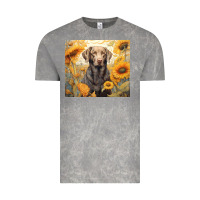 Cloud Rock labrador retriever Vintage Tee - Unal Design