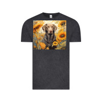Vintage Black labrador retriever Vintage Tee - Unal Design
