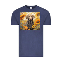 Vintage Denim labrador retriever Vintage Tee - Unal Design
