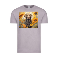 Vintage Zinc labrador retriever Vintage Tee - Unal Design