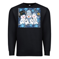 Black snowman tumbler Premium Sweatshirt - AdoDesignShop
