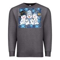 Charcoal Heather snowman tumbler Premium Sweatshirt - AdoDesignShop