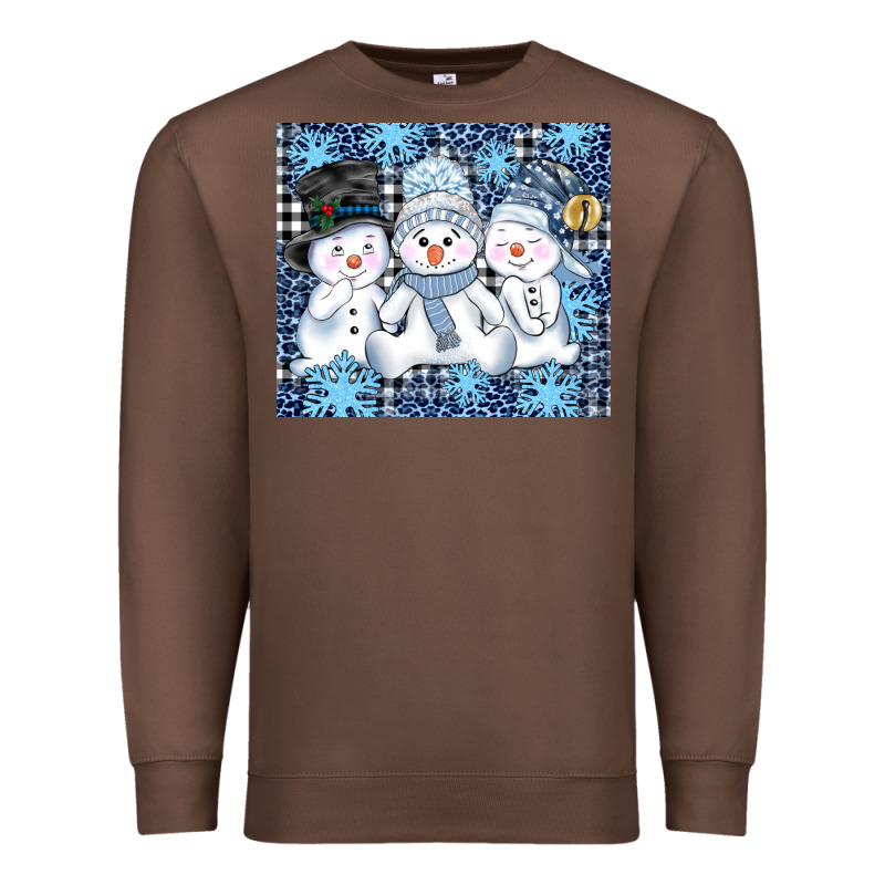 Snowman Tumbler Premium Sweatshirt by AdoDesignShop | Teevron