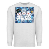 Oatmeal Heather snowman tumbler Premium Sweatshirt - AdoDesignShop