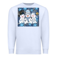White snowman tumbler Premium Sweatshirt - AdoDesignShop