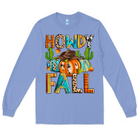 Colony Blue howdy fall Long Sleeve Tee - Zillion Design Studio