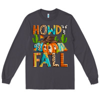 Smoke howdy fall Long Sleeve Tee - Zillion Design Studio