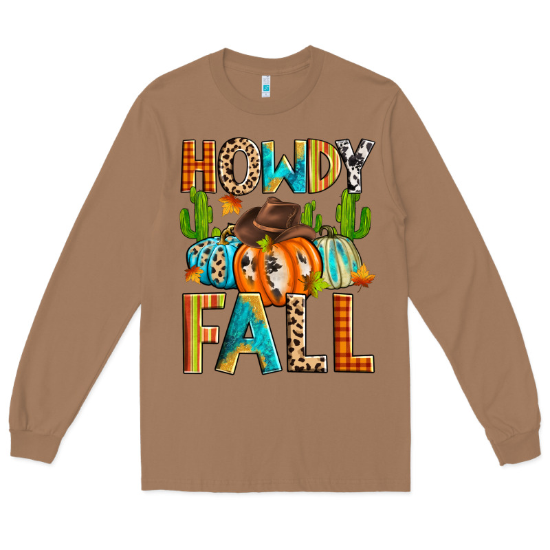 Howdy Fall Long Sleeve Tee by Zillion Design Studio | Teevron