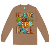 Toasted Coconut howdy fall Long Sleeve Tee - Zillion Design Studio
