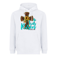 White he has risen Heavyweight Hoodie - JahusDesignShop
