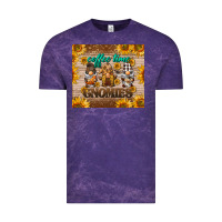 Cloud Purple coffee time gnomies Vintage Tee - BarkalooDesign