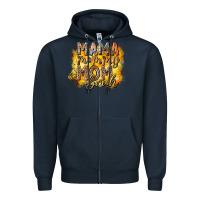 Navy mama mommy mom bruh Zipper Hoodie - RacoonDesign