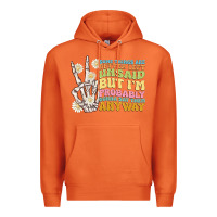 Carrot some things are better left unsaid Premium Hoodie - MaliasSmallBusiness