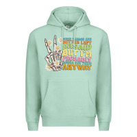 Seafoam some things are better left unsaid Premium Hoodie - MaliasSmallBusiness