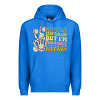 True Royal some things are better left unsaid Premium Hoodie - MaliasSmallBusiness