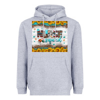 Heather Grey nurse squad tumbler Heavyweight Hoodie - BundleAndBundleShop