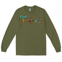 Army Green give thanks Long Sleeve Tee - RanaPortraitStore